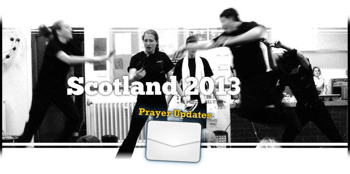 Scotland Prayer Updates