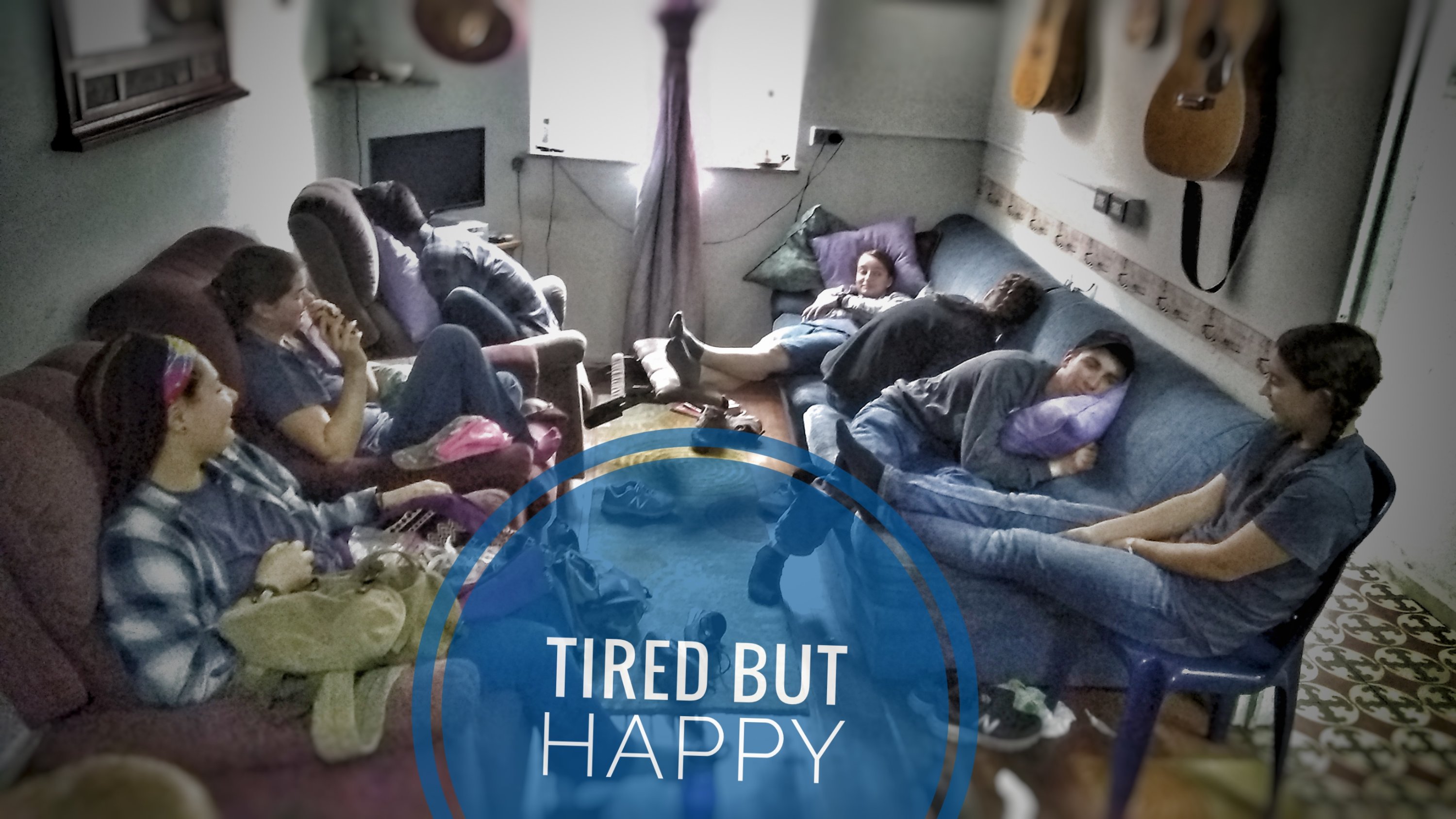 Tired but Happy